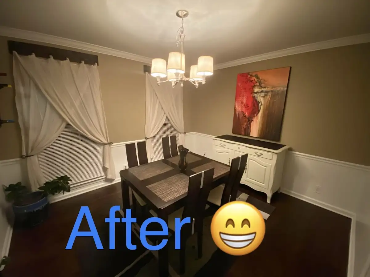 Professional dining room restoration after water damage in Long Branch